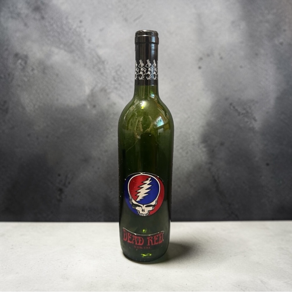 Grateful Dead Red Wine Bottle - Steal Your Face